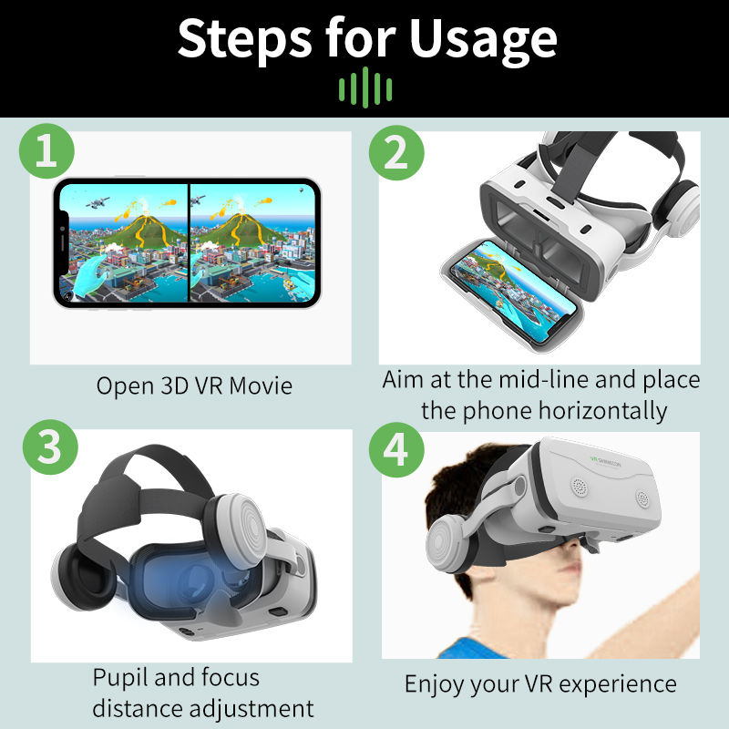 Virtual Reality VR Glasses 3D  - Vr Headset Pc ulasan dan harga