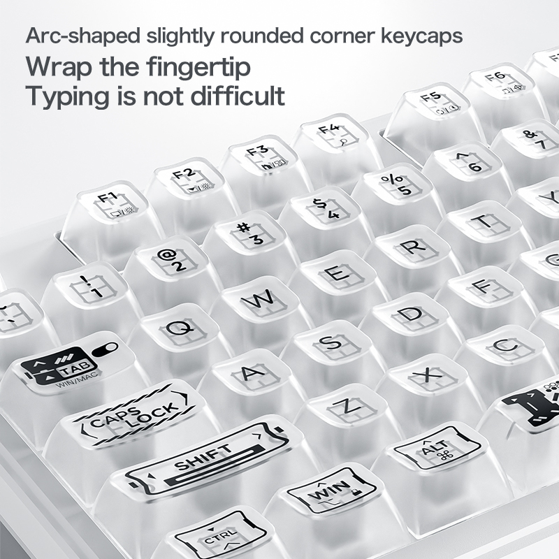 Wired RGB Transparent Keyboard - Pc Gaming Pink ulasan dan harga